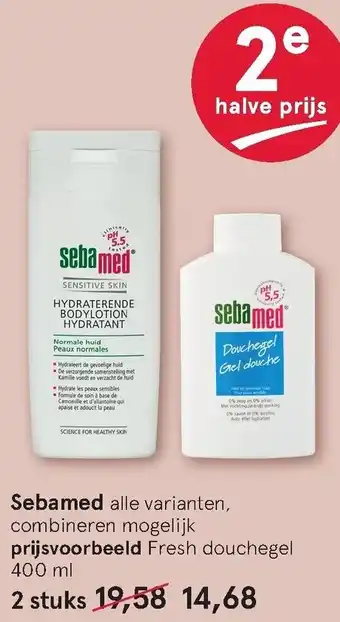 Etos Sebamed 2st aanbieding