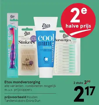 Etos Etos mondverzorging 2st aanbieding