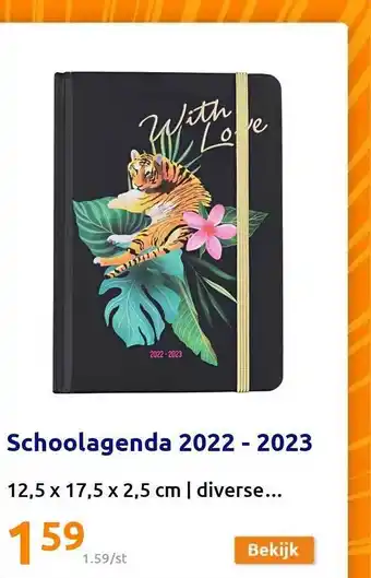 Action Schoolagenda 2022 - 2023 aanbieding