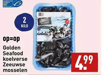 ALDI Golden seafood koelverse zeeuwse mosselen aanbieding