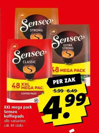 Boni Xxl mega pack senseo koffiepds aanbieding