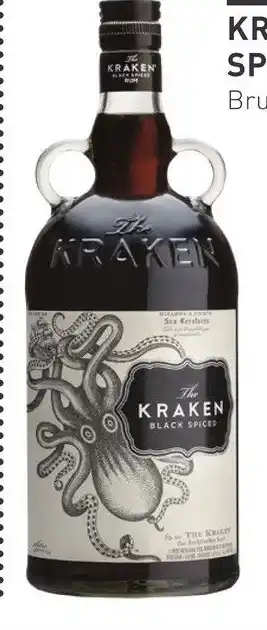 Gall & Gall Kraken Black Spiced Rum 70CL Mixen aanbieding