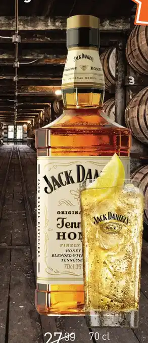 Gall & Gall Jack Daniels Honey Tennessee 70CL Whisky aanbieding