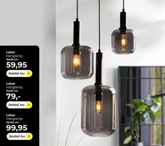 Lampidee Lekar hanglamp aanbieding