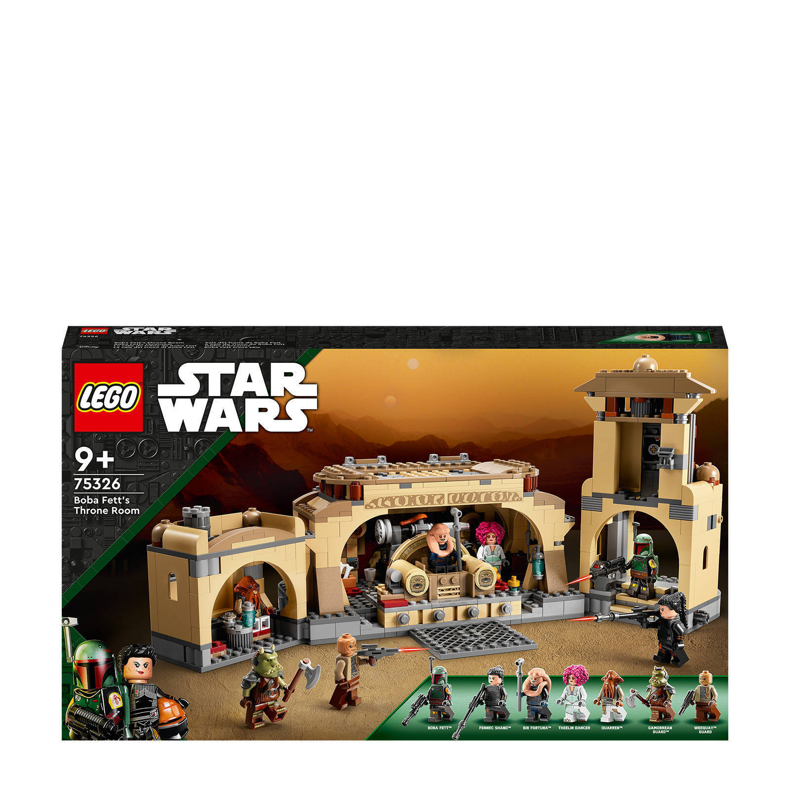 Lego star wars boba fetts troonzaal 75326 aanbieding bij Wehkamp