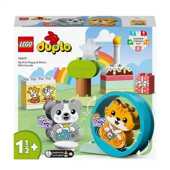 Wehkamp Lego duplo mijn eerste puppy en kitten met gelu... aanbieding