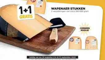 Jumbo Wapenaer stukken 1+1 gratis aanbieding