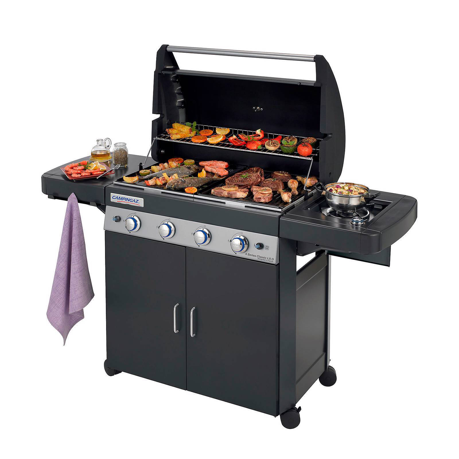 Campingaz 4 series classic ls gasbarbecue aanbieding bij Wehkamp