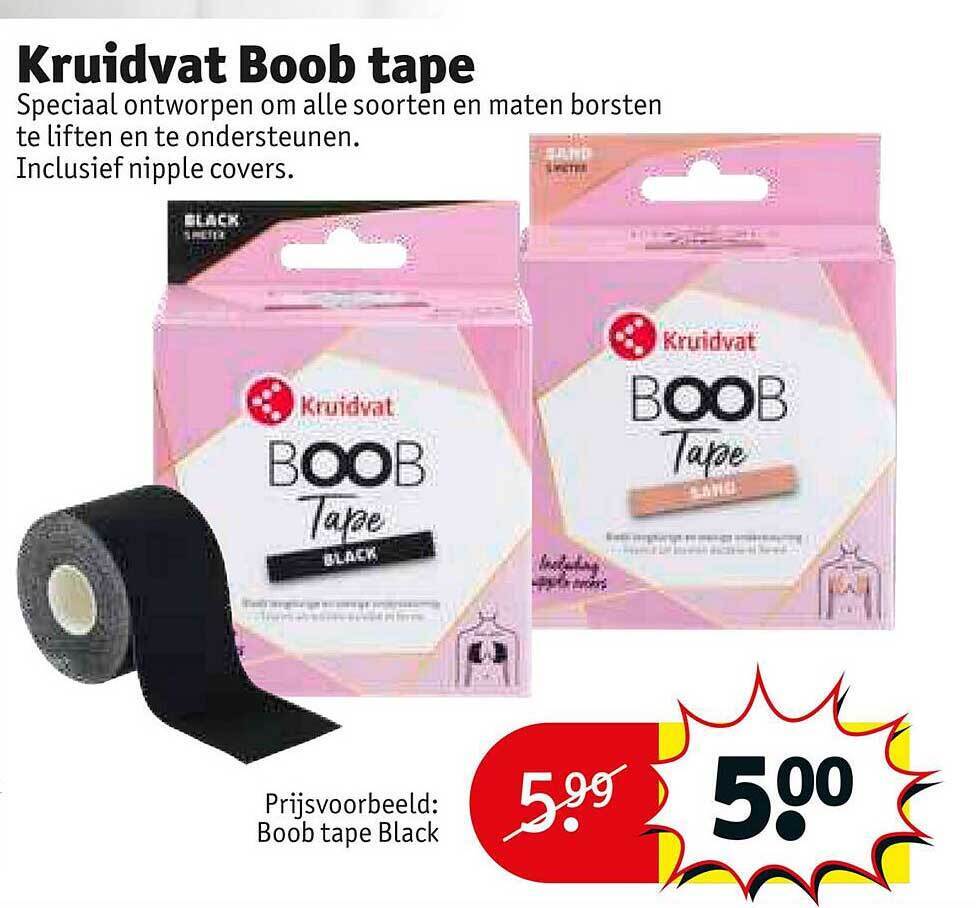 Kruidvat boob tape aanbieding bij Kruidvat