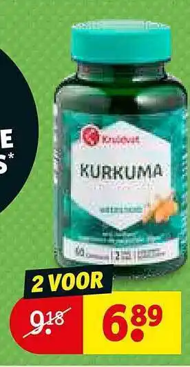 Kruidvat Kruidvat kurkuma aanbieding