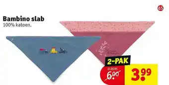 Kruidvat Bambino slab aanbieding