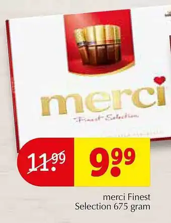 Kruidvat Merci finest selection 675 gram aanbieding