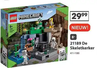 Top1Toys Lego 21189 de skeletkerker aanbieding