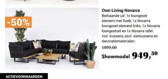 Tuincentrum Osdorp Own living novarra aanbieding