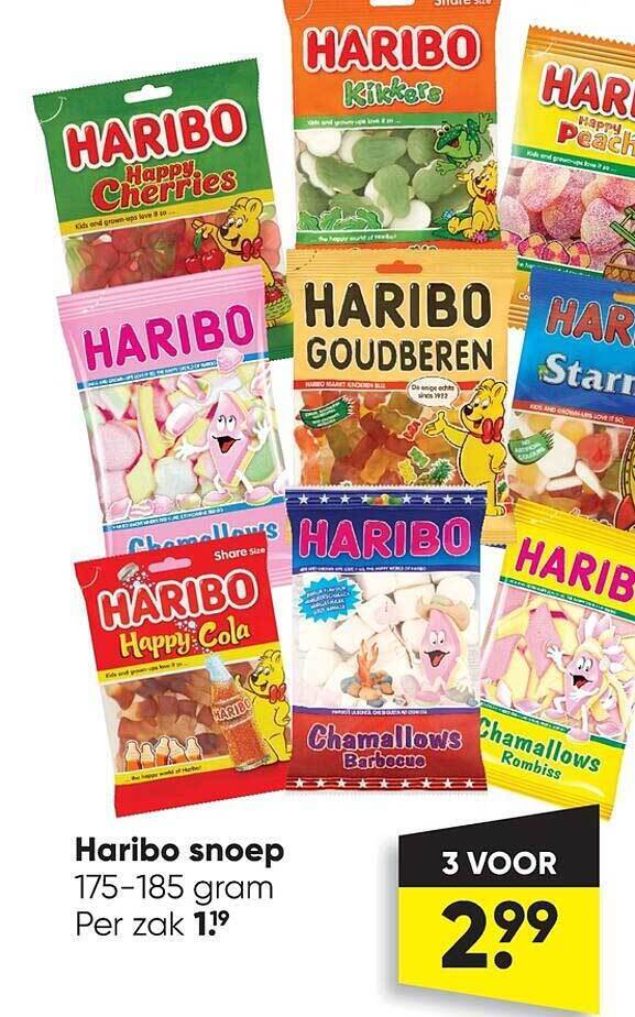 Haribo snoep aanbieding bij Big Bazar