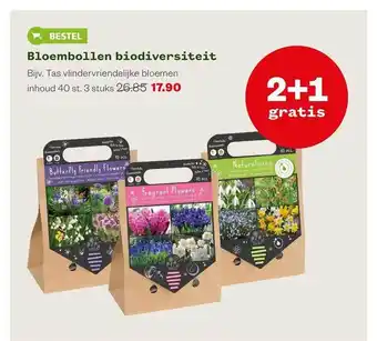 Welkoop Bloembollen biodiversiteit 2+1 gratis aanbieding