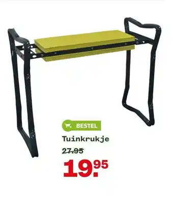 Welkoop Tuinkrukje aanbieding