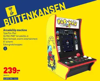 Makro Arcade1up machine pac-man aanbieding