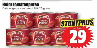 Dirk Heinz tomatenpuree dubbel geconcentreerd aanbieding