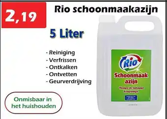 iTEK Rio schoonmaakazijn aanbieding