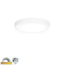 Lampenlicht.nl In- of opbouwspot wit 18 cm incl. led 3 staps d... aanbieding