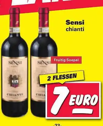 Nettorama Sensi chianti aanbieding