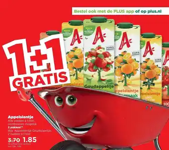 PLUS Appelsientje 1+1 gratis aanbieding