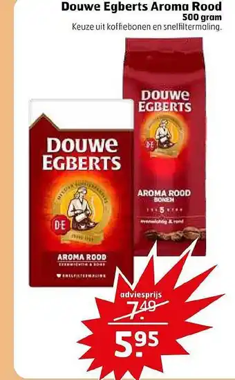 Trekpleister Douwe egberts aroma rood aanbieding