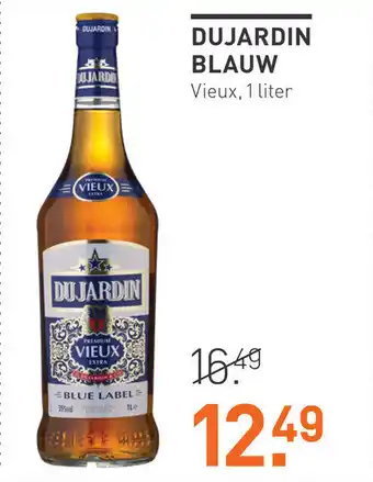 Gall & Gall Dujardin blauw 1 liter aanbieding