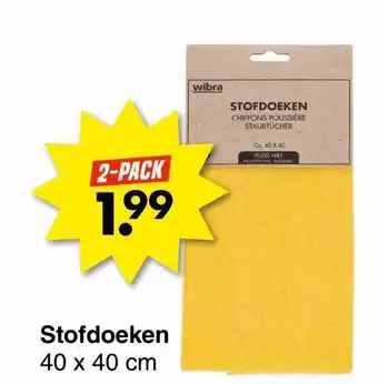 Wibra Stofdoeken aanbieding