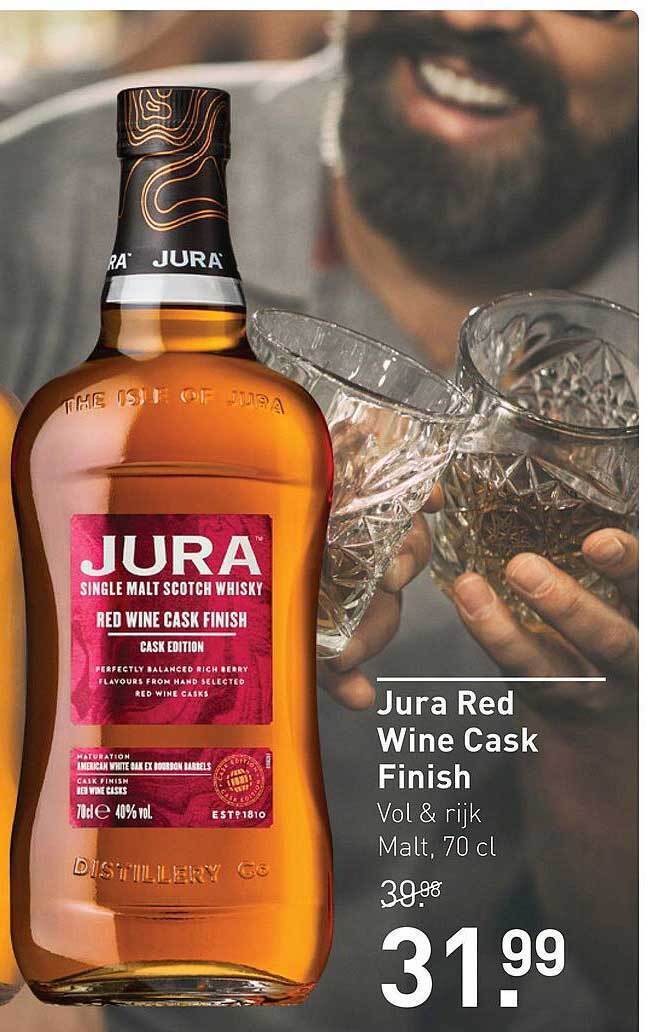 Jura red wine cask finish aanbieding bij Gall & Gall