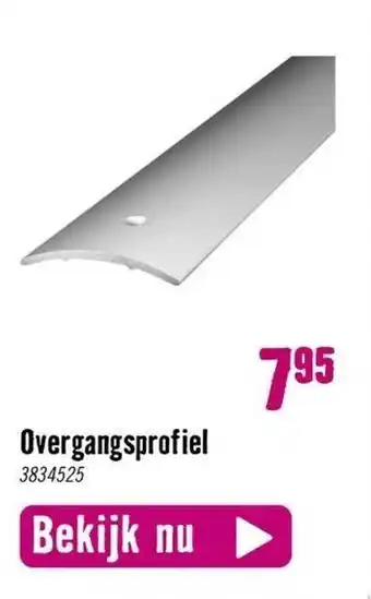 Hornbach Overgangsprofiel aanbieding