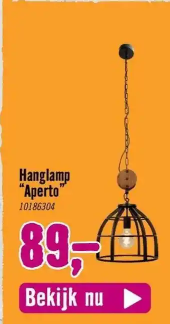 Hornbach Hanglamp aanbieding