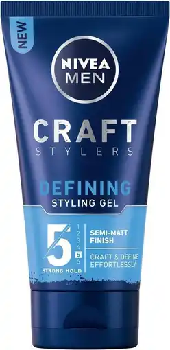 De Online Drogist Nivea men craft stylers defining styling gel 150ml aanbieding