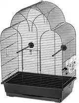 Bol.com Vogelkooi sonia (grijs) - 45 x 28 x 63 cm aanbieding