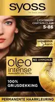 Bol.com Syoss oleo intense 5-86 lichtbruin haarverf - 1... aanbieding