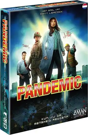 Amazon Pandemic zmg71100nl - coöperatief bordspel - ne... aanbieding