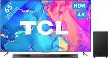 Coolblue Tcl qled 65c635 (2022) + soundbar aanbieding