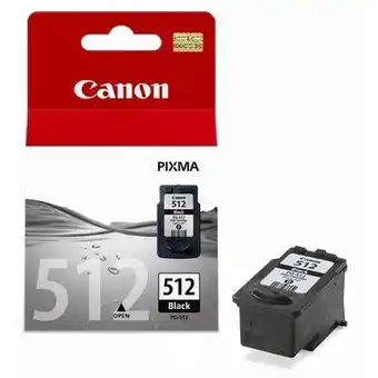 CameraNU Canon inktpatroon pg-512 black/zwart (origineel) aanbieding