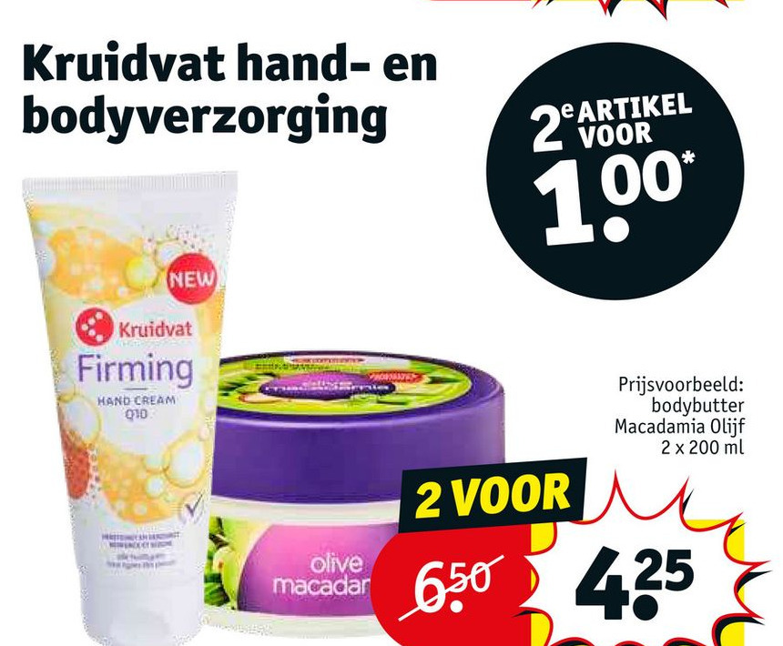 Kruidvat hand en aanbieding bij Kruidvat