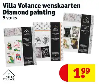 Kruidvat Villa volance wenskaarten diamond painting aanbieding