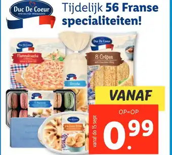 Lidl Tijdelijk 56 franse specialiteiten! aanbieding