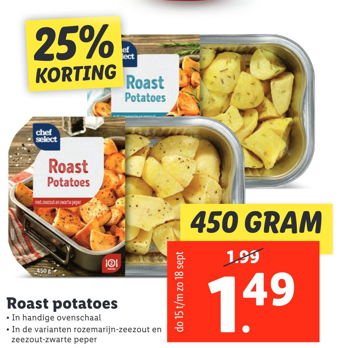 Roast potatoes aanbieding bij Lidl