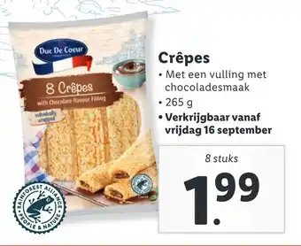 Lidl Crêpes aanbieding