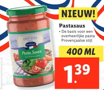 Lidl Pastasaus aanbieding