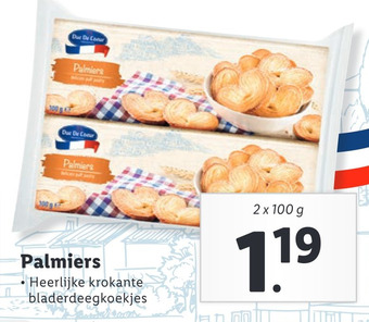 Lidl Palmiers aanbieding