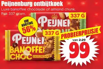 Dirk Peijnenburg ontbijtkoek 337g aanbieding