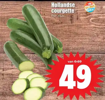 Dirk Hollandse courgette aanbieding