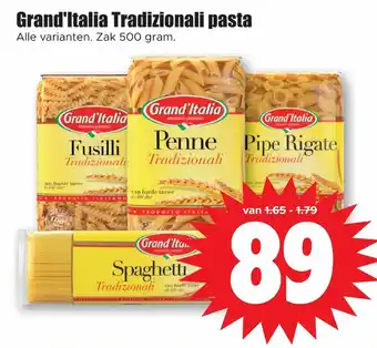 Dirk Grand'italia tradizionali pasta 500g aanbieding