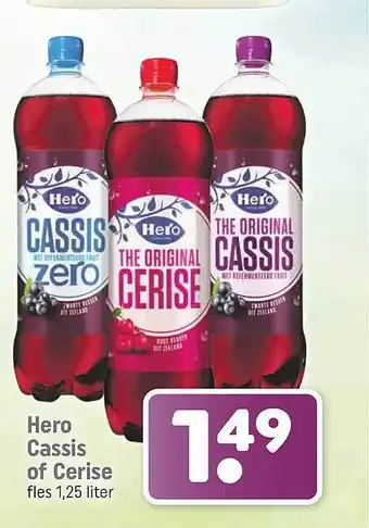 Lekker Makkelijk Hero cassis of cerise aanbieding